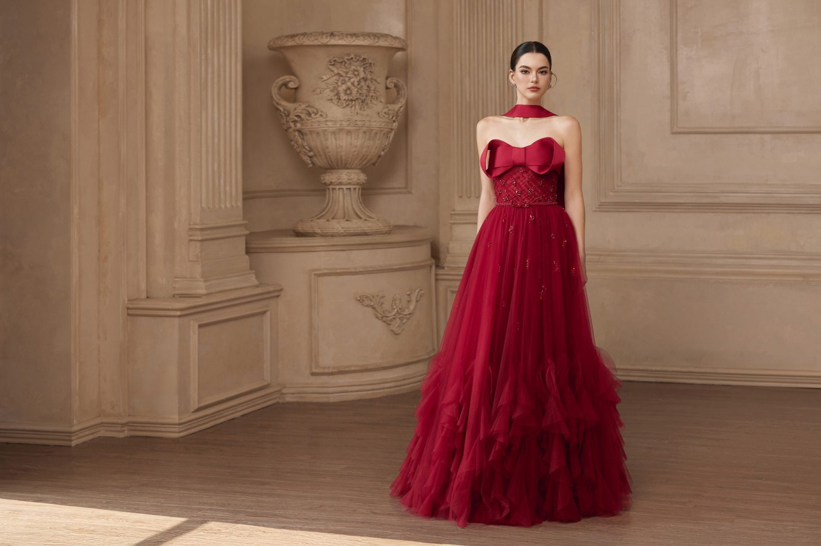 SCARLET DRESS image 3